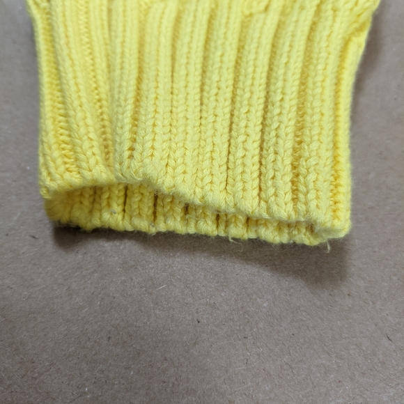 Polo Ralph Lauren Yellow Cable Knit Long Sleeve Sweater - Yellow - Large - Picture 11 of 15